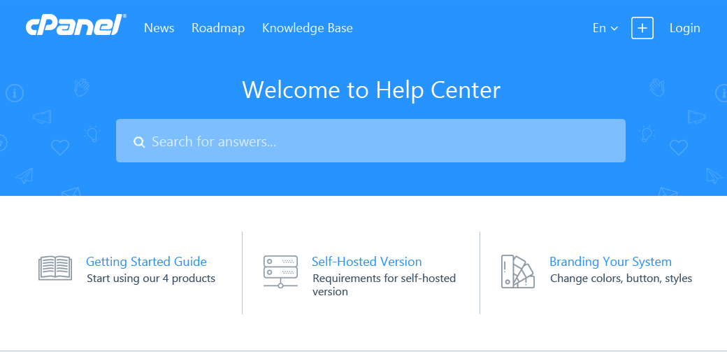 help center